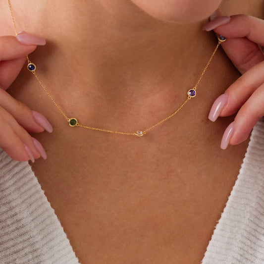 Colorful Gümüş Kolye