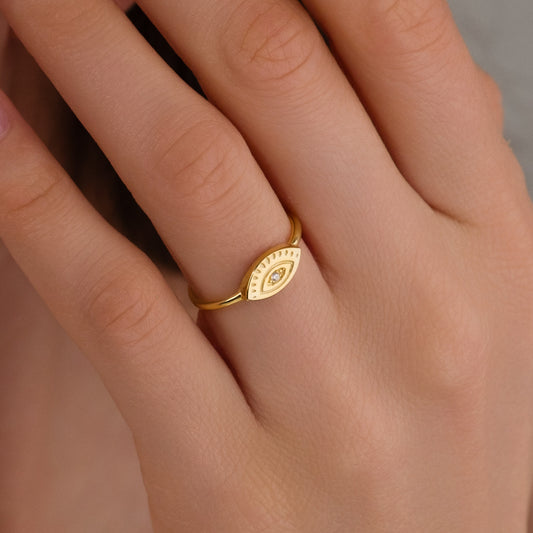 Göz Gümüş Yüzük