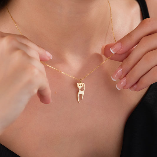 Yarasa Gümüş Kolye